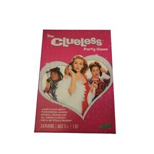 The Clueless Party Card Board Game New unopened - Movie Trivia Game